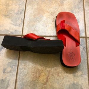 Reef platform flip flops